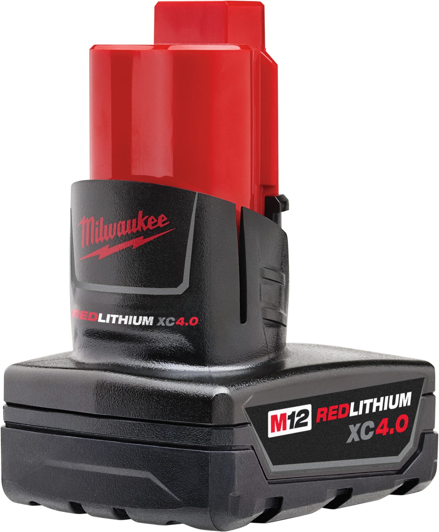 Milwaukee® M12™ REDLITHIUM™ 48-11-2440 Rechargeable Cordless Battery Pack, 4 Ah Lithium-Ion Battery, 12 VDC Charge, For Use With M12™ Cordless Power Tool